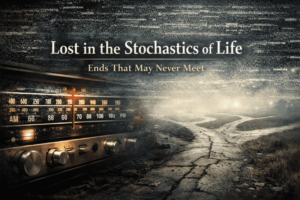 Lost in the Stochastics of Life, Ends That May Never Meet